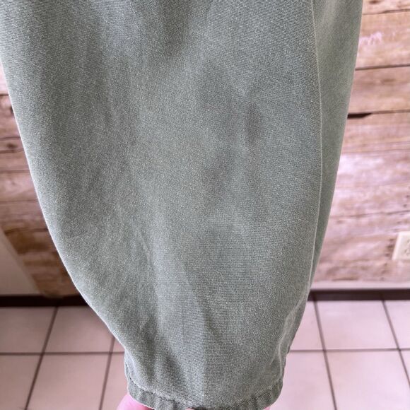 Wonder Nation Sz XL (14-16) Women’s Shirt Drees Used Olive Green - Picture 12 of 15